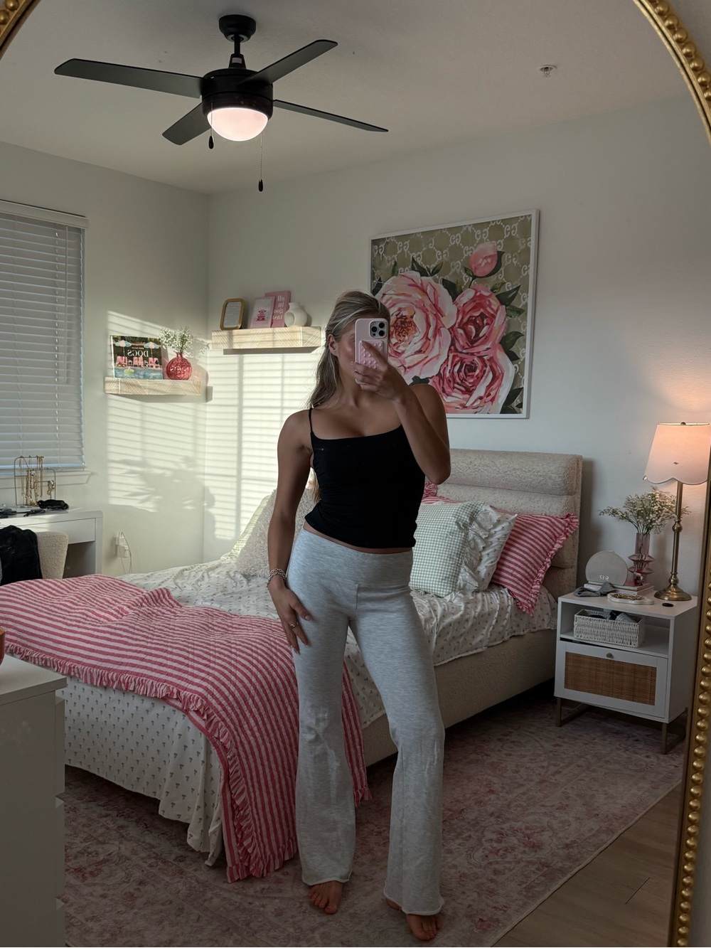 Flare sweatpants